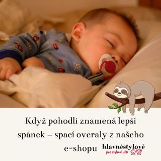 Každý rodič si přeje jediné – aby jejich miminko spalo spokojeně a v bezpečí. Naše spací overaly z jemné bavlny jsou...